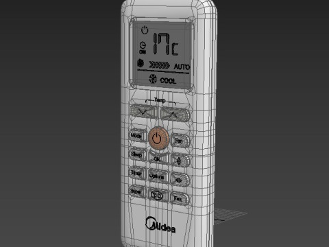 Air conditioning Midea AG-09N8C2F-I 3Dモデル