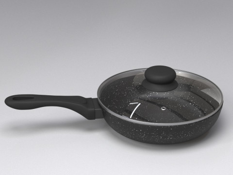 Frying pan 26cm 3D मॉडल