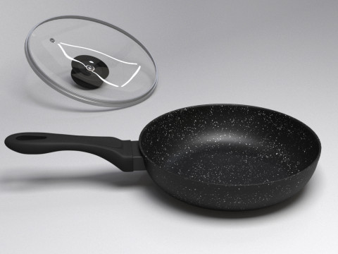 Frying pan 26cm 3D Modell