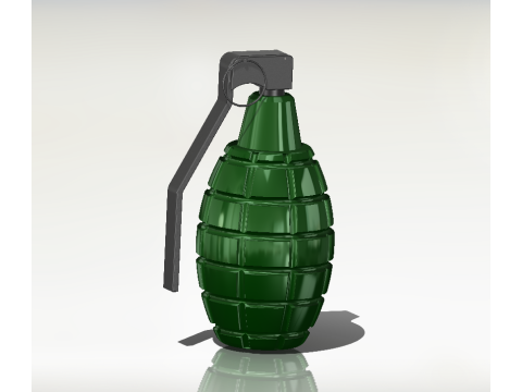 Grenade vol1 3D प्रिंट मॉडल