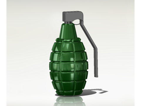 Grenade vol1 3D 打印模型