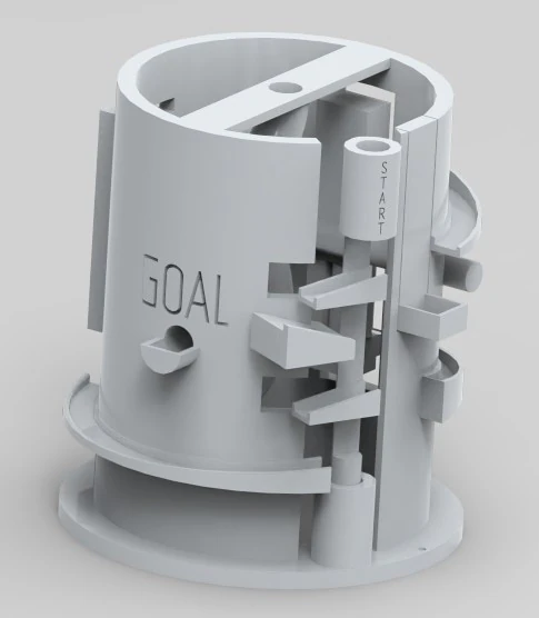 Tower puzzle 3D Print Model .c4d .max .obj .3ds .fbx .stl .blend 