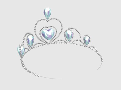 Queen crown 3D 모델