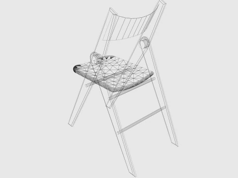 Стул 3D Модель