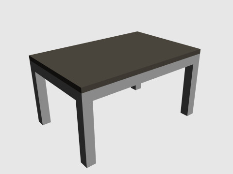 Table Modelo 3D