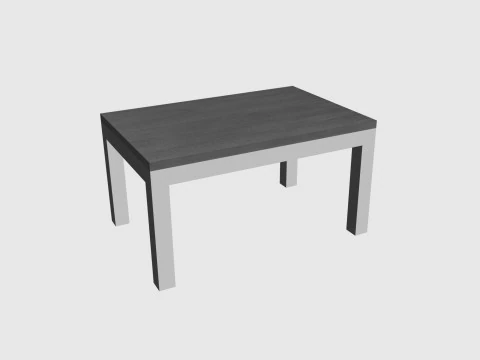 テーブル 3Dモデル
