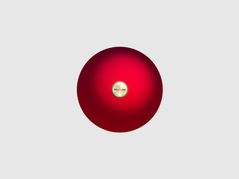 Red Christmas Ball 3D Model