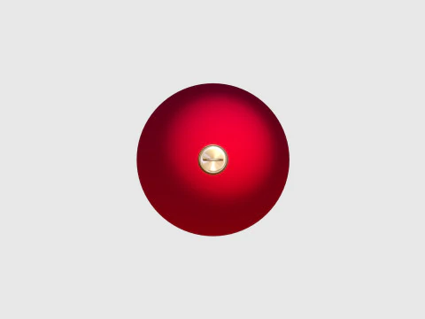 Red Christmas Ball 3D Model