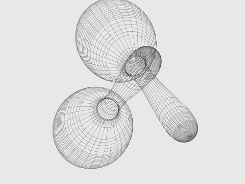 マラカス 3Dモデル
