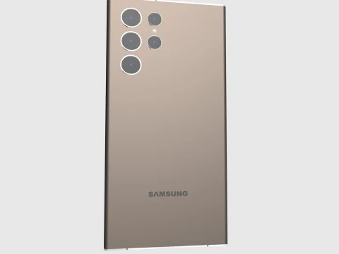 스마트폰 S23 울트라 3D 모델