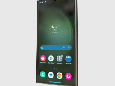 Smartphone S23 Ultra 3D Model
