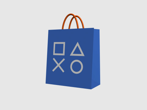 Torba na Playstation Model 3D