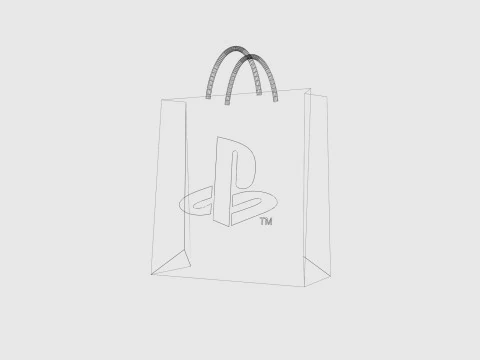 Playstation bag 3D Model