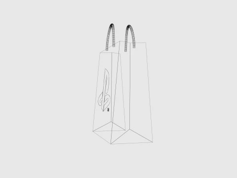 Playstation bag 3D Model