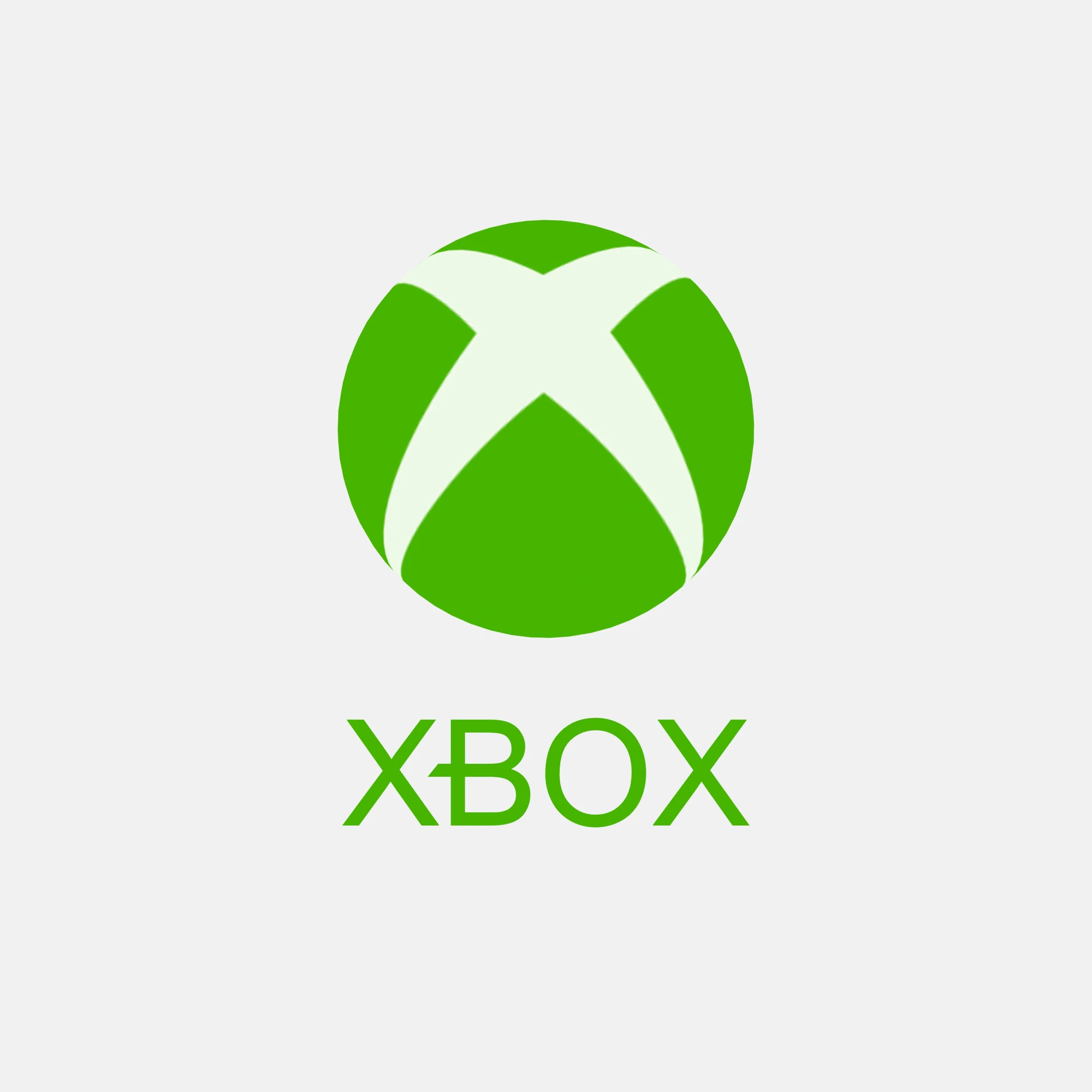 LOGO XBOX 3D Model .c4d .max .obj .3ds .fbx .stl .blend 