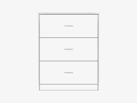 Drawer 3D Model