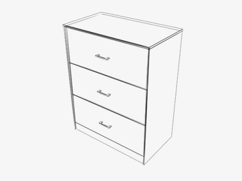 Drawer 3D Model