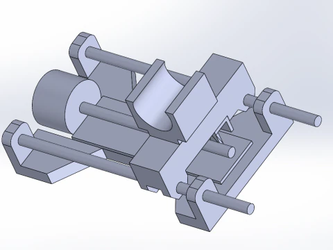 DVD stepper motor mini CNC 3D Print Model