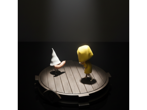 ENAM LAPAR - DIORAMA MIMPI KECIL STL Pra-dukungan Lychee Model Cetak 3D