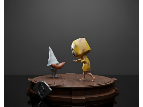 ENAM LAPAR - DIORAMA MIMPI KECIL STL Pra-dukungan Lychee Model Cetak 3D