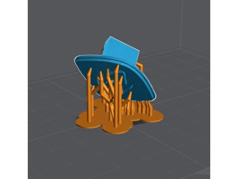 SIX HUNGRY - LITTLE NIGHTMARE DIORAMA STL Pr&eacute;-support Lychee Modèles 3D en vedette