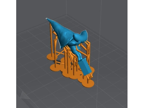 ENAM LAPAR - DIORAMA MIMPI KECIL STL Pra-dukungan Lychee Model Cetak 3D