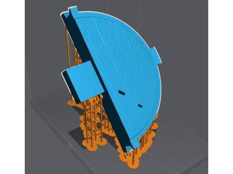 ENAM LAPAR - DIORAMA MIMPI KECIL STL Pra-dukungan Lychee Model Cetak 3D