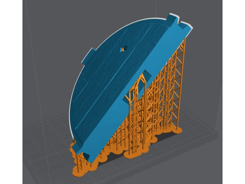 ENAM LAPAR - DIORAMA MIMPI KECIL STL Pra-dukungan Lychee Model Cetak 3D