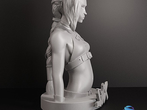 Bust of Jinx Arcane - STL Pre-support Lychee 3D-Druckmodell