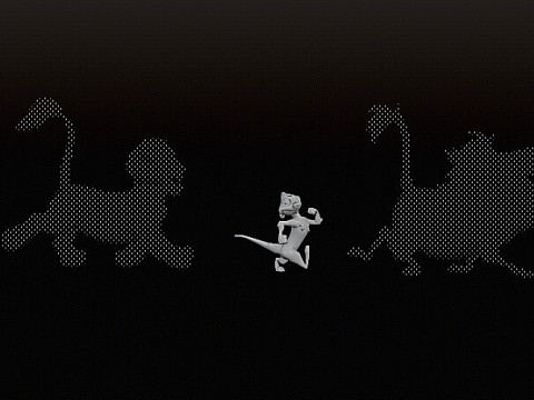 LION KING DIORAMA - Cutted pre supported SLA 3D printmodel