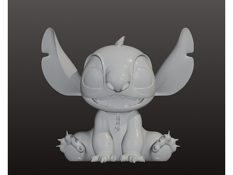 STL stich figure pre supported SLA Modello di stampa 3D