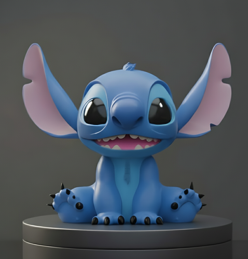 STL stich figure pre supported SLA Modelo de impresión 3D .c4d .max .obj .3ds .fbx .stl .blend