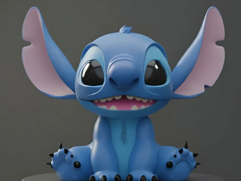 STL stich 图预支持 SLA 3D 打印模型