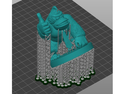 Donkey Kong Collection STL 3D Baskı Modeli
