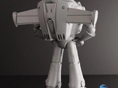 BUZZ LIGHTYEAR 18 cm - CUTTED Toy Story STL 3D Print Model