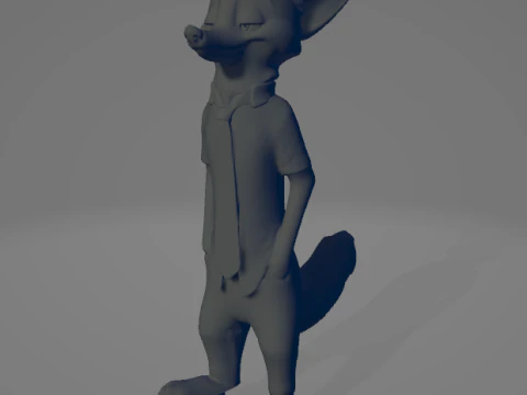 ZOOTOPIA DIORAMA - 3D Print Model