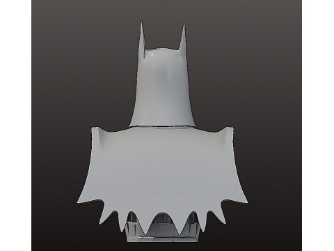 Batman Cartoon Bust Printable STL Pre-support Lychee 3D Принт Модель