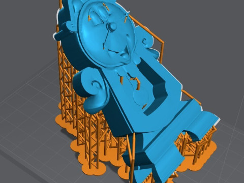 Tockins and Lumire STL Pre-support 3D Принт Модель
