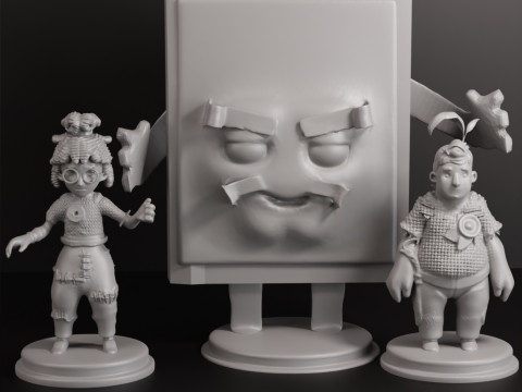 IT TAKES TWO COLLECTION 3D 打印模型