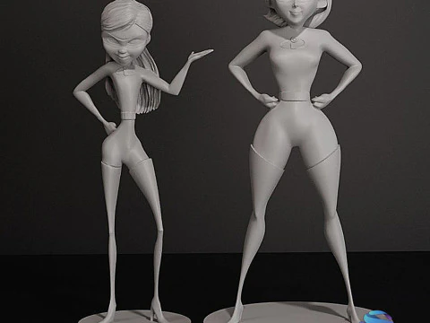 STL The Incredibles 3D Print Model
