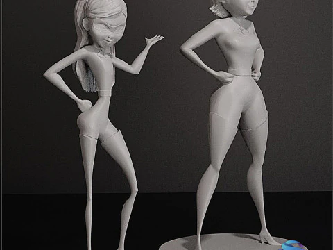 STL The Incredibles 3D Print Model