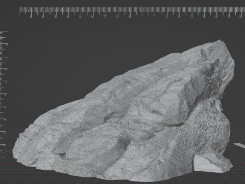 Rock for miniatures - Pre-Supported STL 3D-printmodel