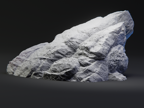 Rock for miniatures - Pre-Supported STL 3D-printmodel