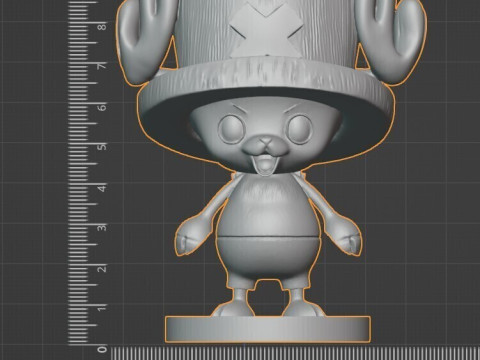 Chopper one piece - Pre-Supported STL 3D Print Model