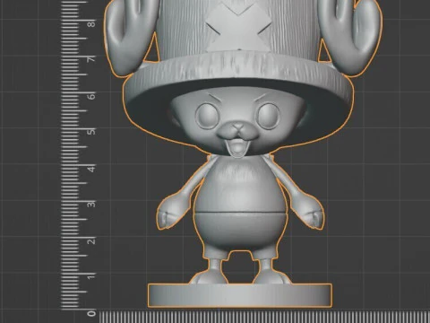 Chopper one piece - Pre-Supported STL 3D Print Model