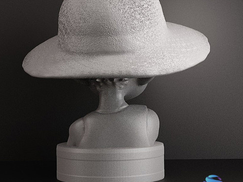 Little Luffy Bust one piece 3D Baskı Modeli