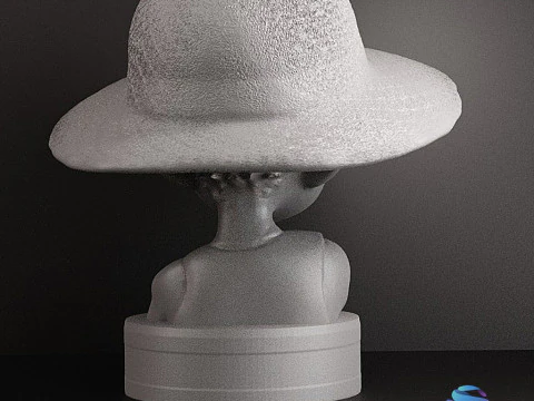 Little Luffy Bust one piece 3D Print Model