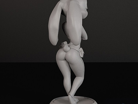 朱迪·霍普斯《疯狂动物城》 3D 打印模型