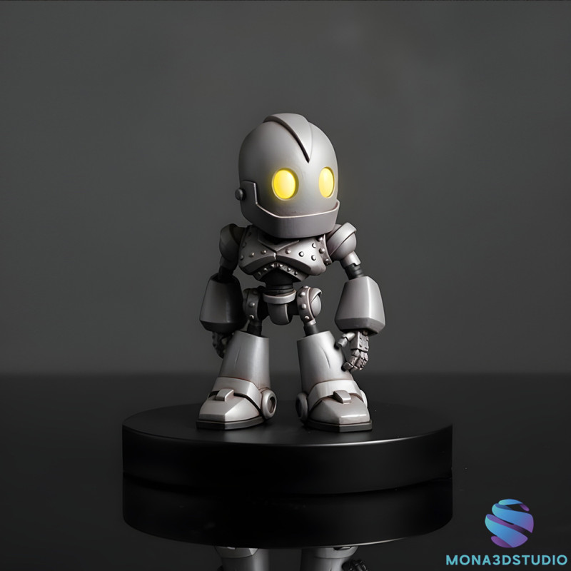 The Iron Giant - 3D Printable STL Model 3D Print Model .c4d .max .obj .3ds .fbx .stl .blend 