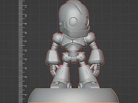 The Iron Giant - 3D Printable STL Model 3D Print Model